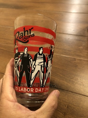 Rahr & Sons Brewing Company Ft Worth Pint Beer Glasses Labor,Bucking Rock,Water - Picture 3 of 7