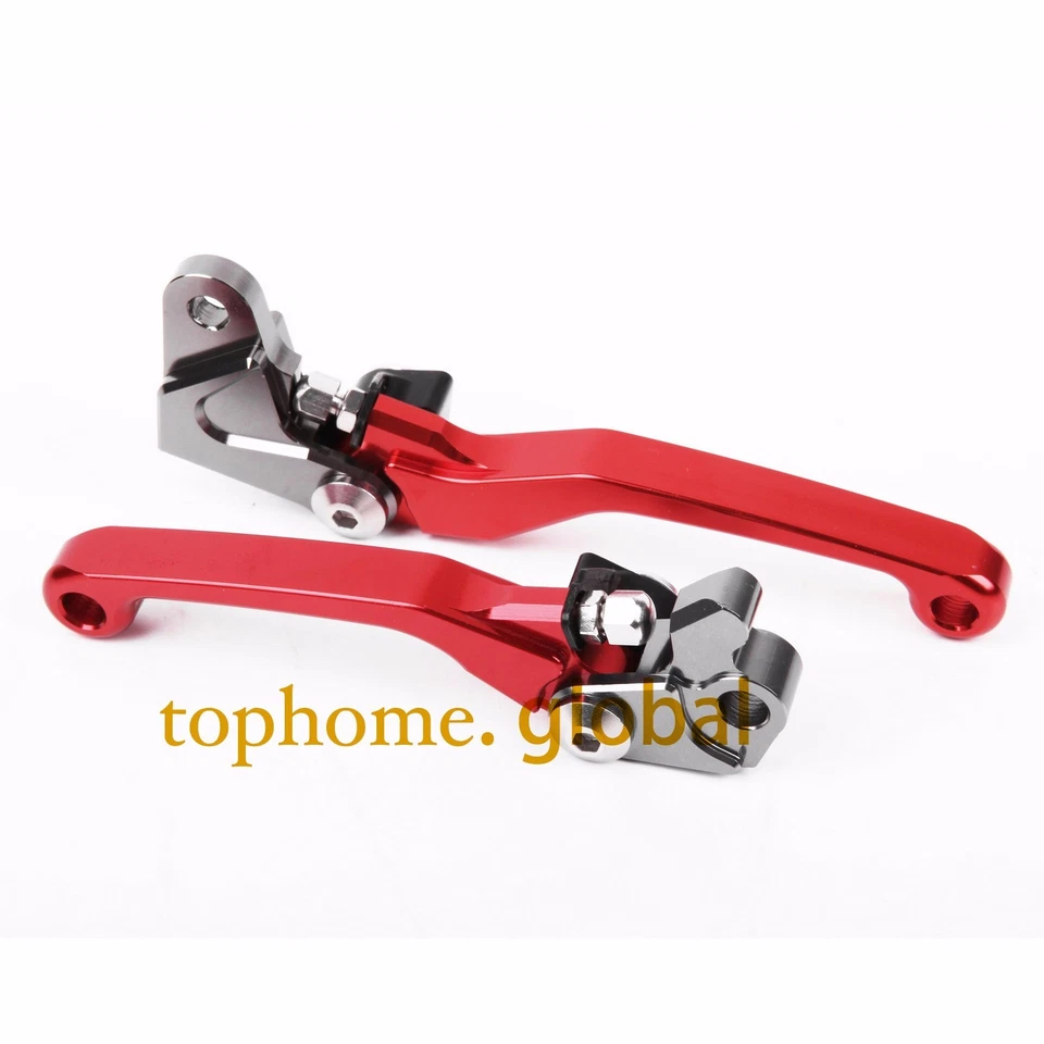 For Honda CRF150R 2007-2021 Clutch Brake Levers CNC Pivot Red 2015 2016 2017 US Foto 3 de 4