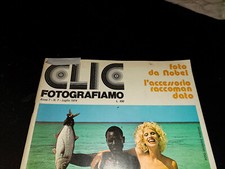 OLIVIERO TOSCANI 9 PAGINE SU CLIC FOTOGRAFIAMO LUGLIO 1974
