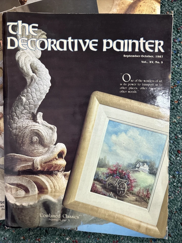 Vintage The Decorative Painter Magazine Mixed 1987-1991 Nine (9) issues - Image 2 of 4
