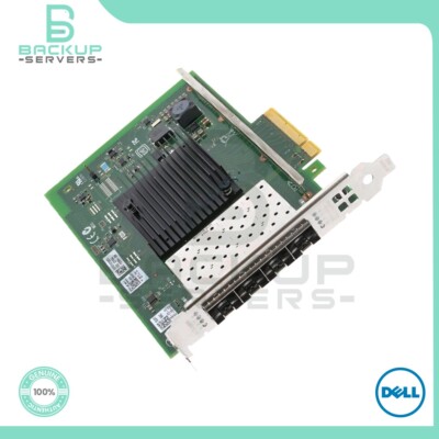 DDJKY Dell X710-DA4 4-Port 10Gbps PCI-e SFP+ Converged Network