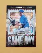 2020 Panini Contenders Game Day Cracked Ice /23 Jacob deGrom #GD-10 SSP 