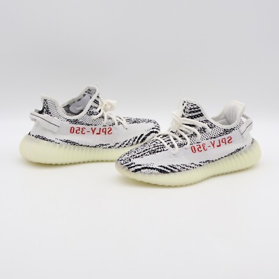 CP9654 adidas Yeezy Boost 350 V2 Zebra White Black Red