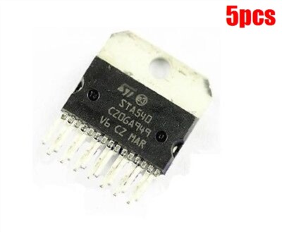 5Pcs STA540 St 15-Multiwatt Amp Aud Dual/Quad MULTIWATT15 Tested Ic New fw