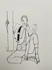 fashion illustration - Original Sketch