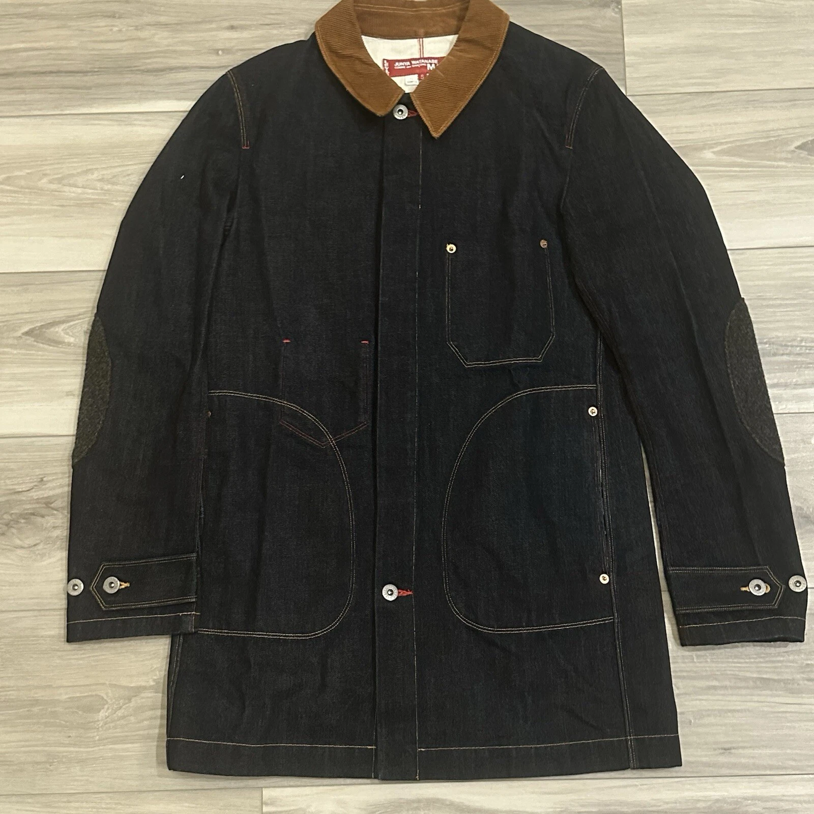 Comme des Garçons Junya Watanabe Homme Levi’s Denim Veste de Corvée Homme Petit 2012
