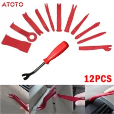 12x Auto Trim Removal Tool Kit Car Panel Door Window Fastener Remover Tool Set