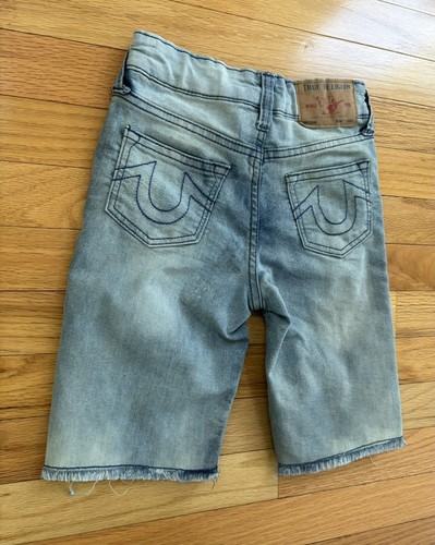True Religion Geno Jeans Relaxed Slim Denim Youth Size 6 - Picture 3 of 7