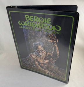 BINDER SALE: ALBUM FOR BERNIE WRIGHTSON SERIES 1 TRADING CARDS by FPG 1994