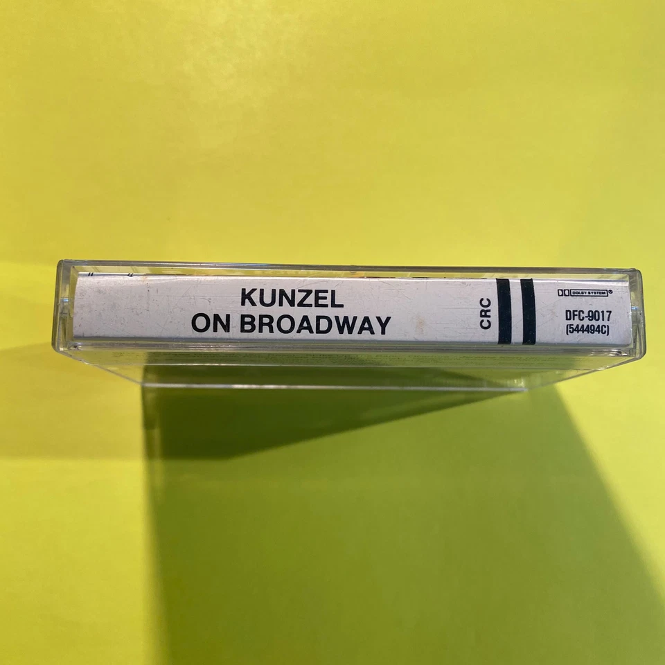 KUNZEL ON BROADWAY CASSETTE TAPE VERY RARE HTF - Image 2 of 4