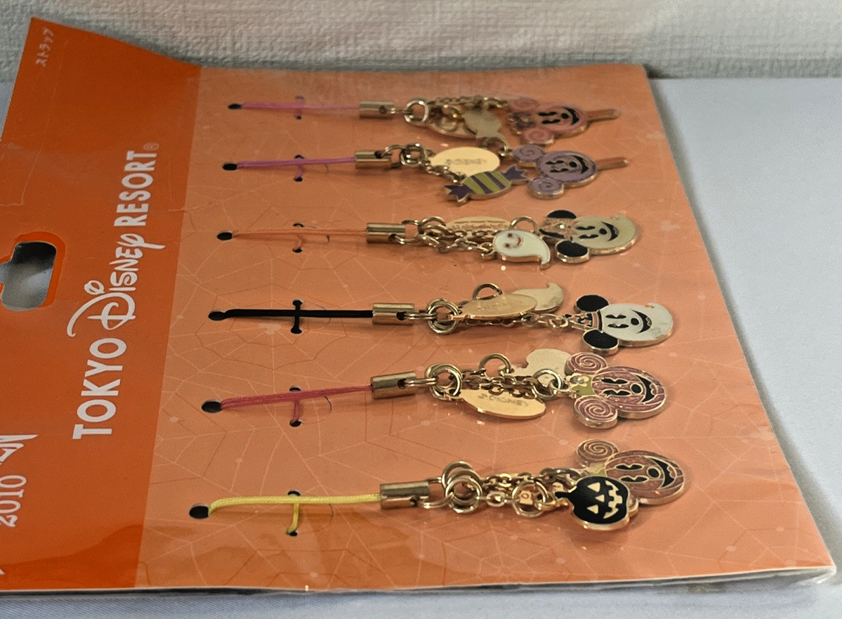 ディズニーストラップ Japan Tokyo Disney Resort 2010 Halloween Strap Set Mickey