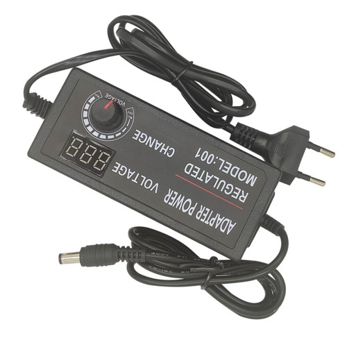 Netzteil Einstellbar Digital Display Netzteil Power Adapter Für Büro Hause - Bild 10 von 12