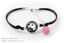 Dalmatiner. Armband f&uuml;r Hundeliebhaber. Foto-Schmuck. Handarbeit, DE