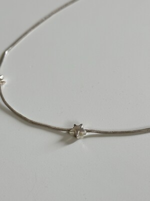 Sterling Silver Star Necklace 925 Chain Jewelry