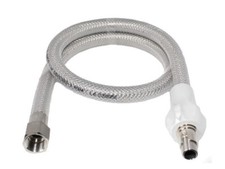 Allgasschlauch 1,5 Meter, Schlauch für Gassteckdose, Propangas, Gasherd