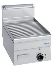 SARO Elektrogrillplatte, gerillt,Aufti.,400x600, EFT46R