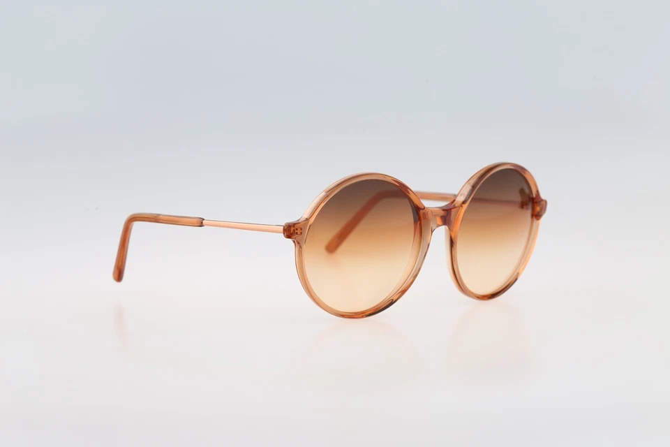 Óculos de sol Andy Wolf Charlie Col. C vintage anos 2000 lentes coloridas laranja oversized - Imagem 4 de 4