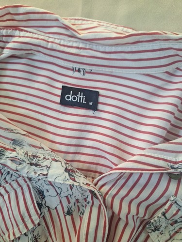 Dotti Womens Size 16 blouse Lightweight LongSleeve Outside Work horse Riding - Picture 12 of 13
