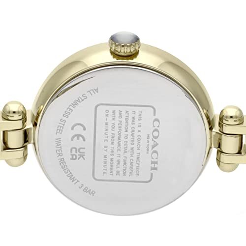 Coach] Watch CARY White Pearl Dial Quartz 26MM 14504006