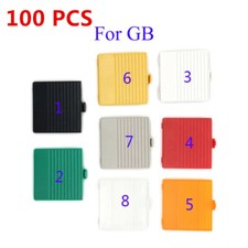 100 pcs Multi Colors For GameBoy GB GBO DMG Battery Cover Lid Door