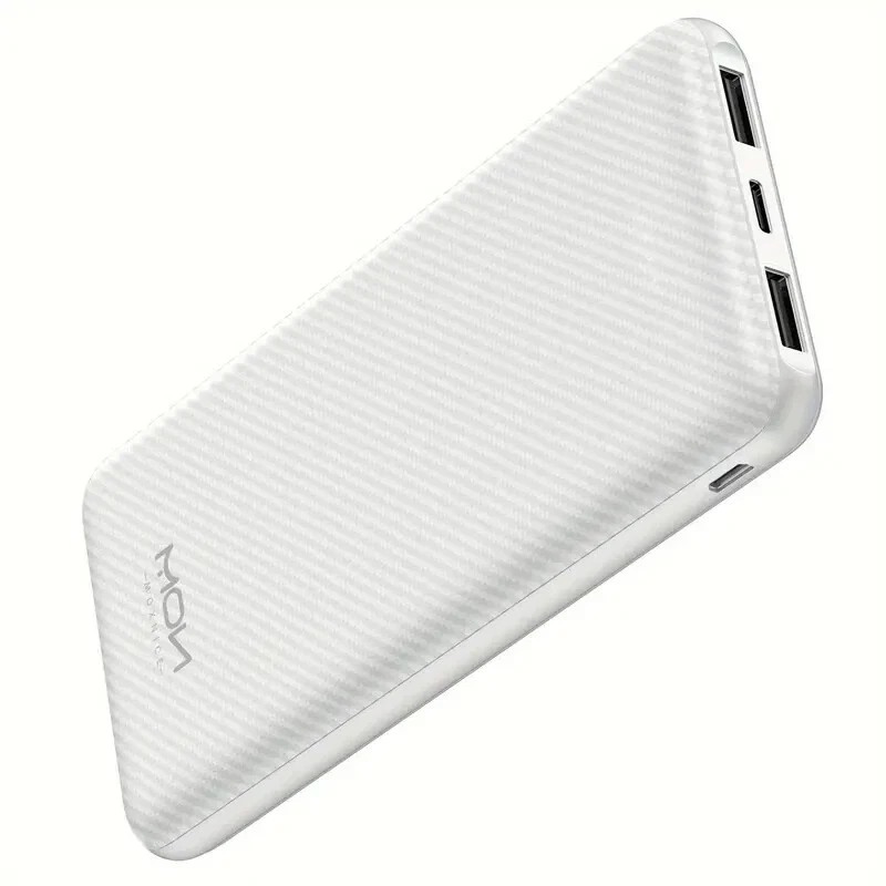 Slim 10000mAh Power Bank with USB C Input 5V/3A Fast Charging Slim 10000mAh Power Bank with USB C Input 5V/3A Fast Charging