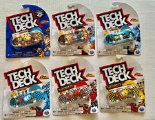 Tech Deck World Industries Lot of 6: 4 Ultra Rare 2 Common New