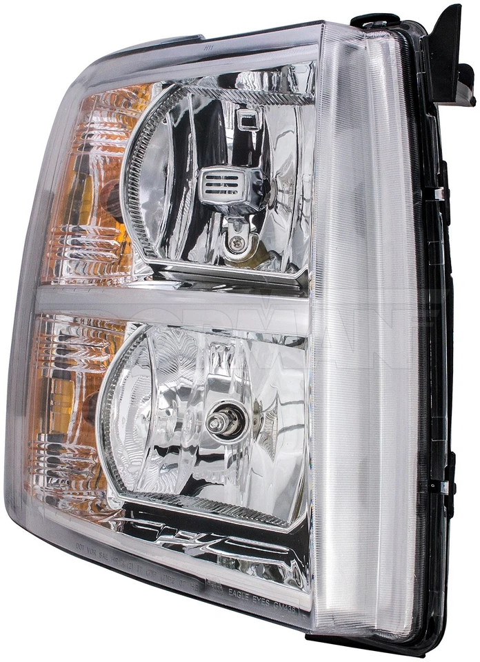 Dorman Headlight Assembly Left Fits 2007-2014 Chevrolet Silverado 3500 HD 2008 - Image 3 of 4