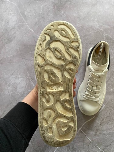 Seltene Alexander McQueen Oversized Low Sneaker weiß/schwarz Größe 5,5 - Bild 11 von 24