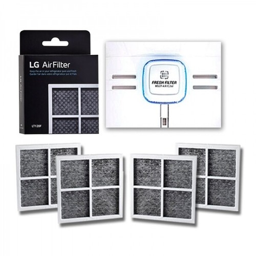 Pack of 4 x LG Fridge Air Filter Fits LG Pure N Fresh ADQ73214408