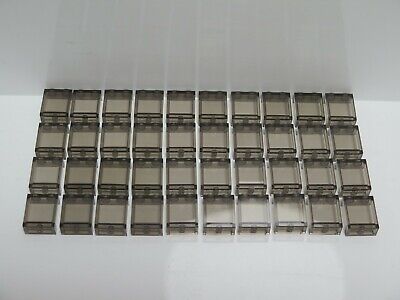 Hollow Studs 87552 TRANS CLEAR LEGO Parts~ 2 Panel 1 x 2 x 2 w Side Supports