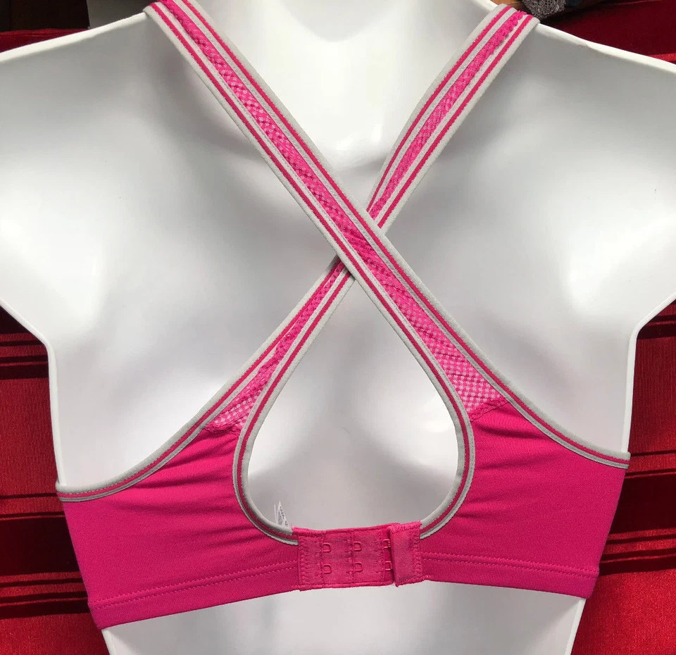 Sutiã esportivo B.TEMPT'D BY WACOAL B.ACTIVE BAIXO IMPACTO COR ROSA ESCOLHA SEU TAMANHO  - Imagem 3 de 3