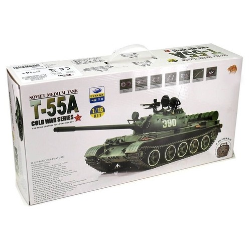 1/16 Hooben Russian T55A RC Tank Assembly Kit - Picture 2 of 3