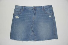 New Old Navy Women's Size 18 Galaxy Distressed Denim Skirt