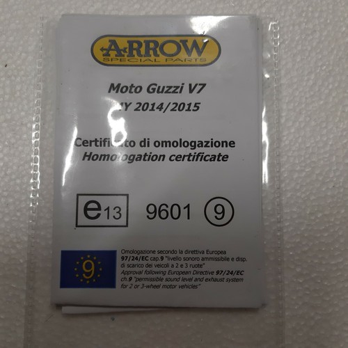Moto guzzi V7 II KIT SCARICO SCRAMBLER 2S000313 - Picture 4 of 5