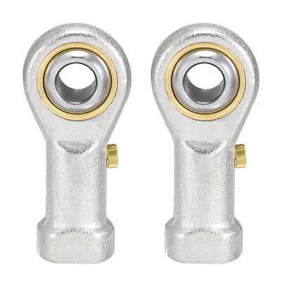 2 PCS 1/4-inch Bore 1/4-28 Female Thread PHSB4 Rod End Bearing Right Hand