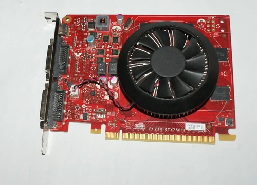 Dell Nvidia GeForce GTX750ti 2GB DVI x2/Mini HDMI PCIE Graphics Card