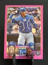 2023 Topps Chrome - Pink Refractor #165 Salvador Perez