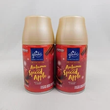2 Pack Holiday Glade Automatic Spray Refill - Autumn Spiced Apple #9136