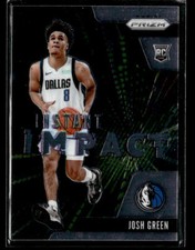 2020-21 Panini Prizm #14 Josh Green Instant Impact card