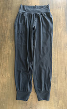 ATHLETA Salutation High Rise Jogger Pockets Women's Small Black Pants 531288