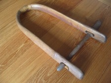 ANCIEN COLLIER EN BOIS POUR ANE OU CHEVAL OBJET ART POPULAIRE SUPERBE DECORATION