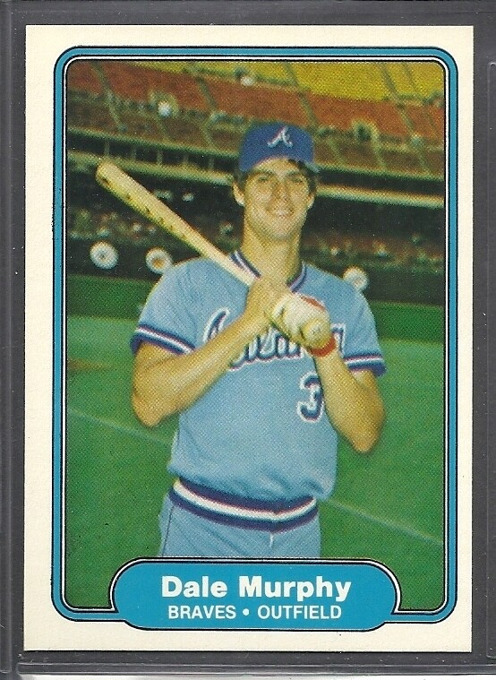 1982 Fleer Baseball - #443 - Dale Murphy - Atlanta Braves