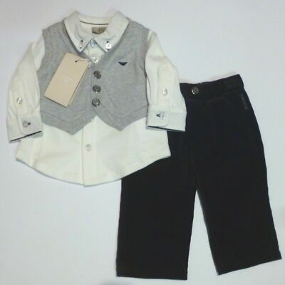 vestito battesimo bimbo armani