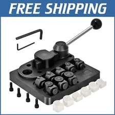 Professional Spoon Ring Bender Tool with Steel Base and Nylon Protection