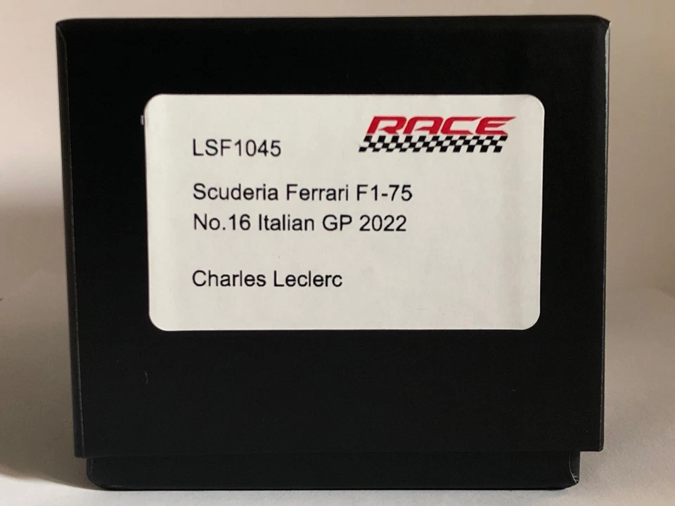 F1 1/43 Looksmart LSF1045 Ferrari F1-75 N°16 C.Leclerc 1st Italian GP 2022, New - Immagine 2 di 3