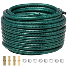 3/8 Inch Self Sinking Aeration Hose,100 feet Weighted Pond Aerator Hose with ...