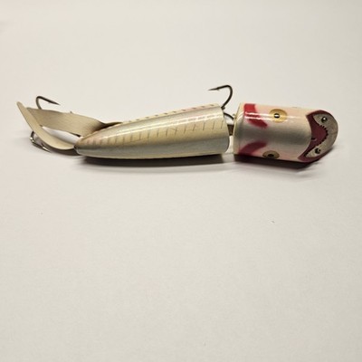 Rare! Vintage HEDDON KING ZIG-WAG 1950 US NAVY ISSUE Fishing Lure