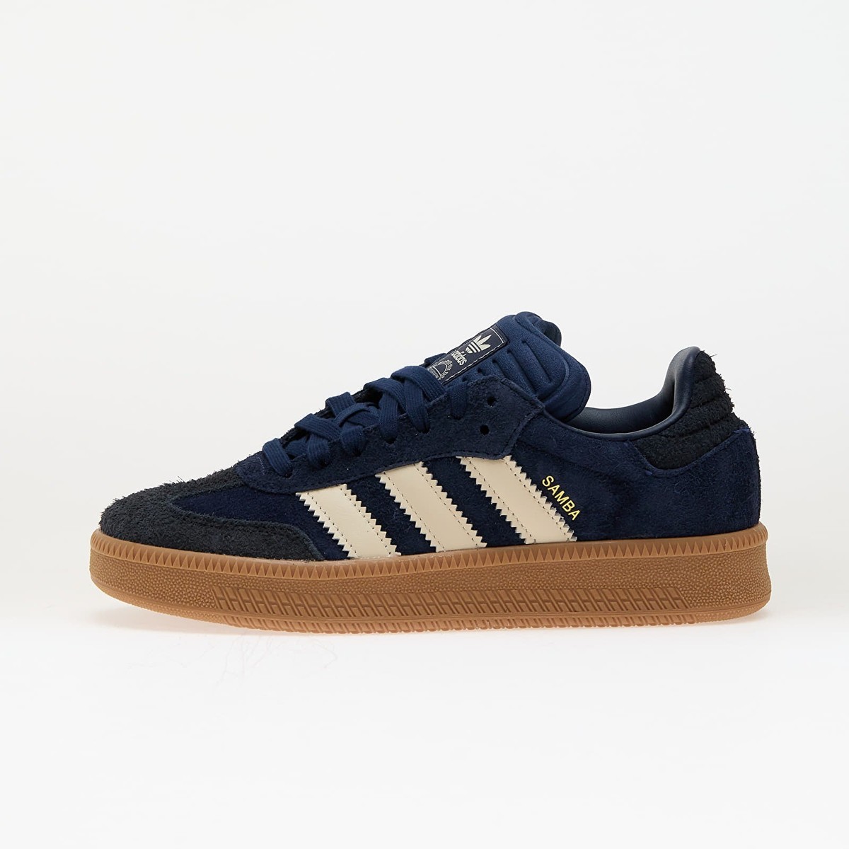 Adidas Samba XLG Night Indigo White JS3827 Casual Mens Shoes