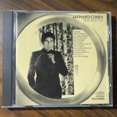 Leonard Cohen The Best Of CD Suzanne Famous Blue Raincoat Chelsea Hotel