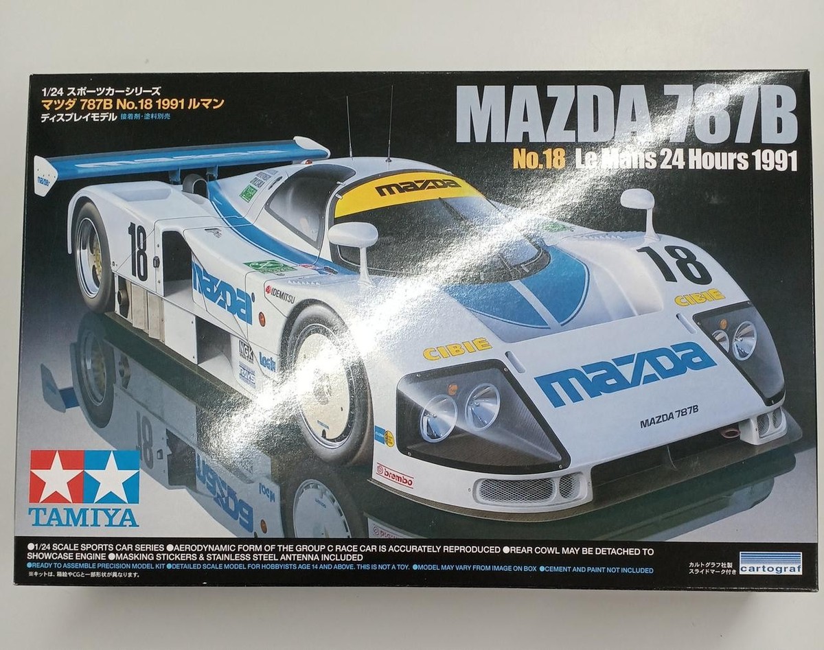 TAMIYA 1/24 マツダ787B NO.18 1991 ルマン